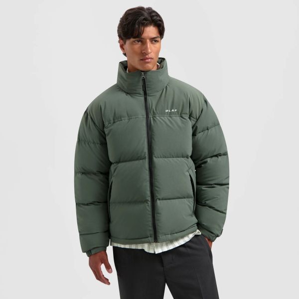 Olaf Puffer Donker Groen