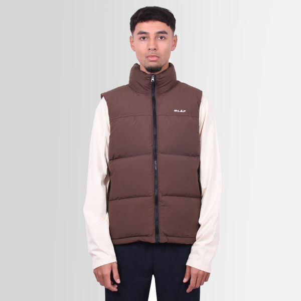 Olaf Puffer Bodywarmer Bruin