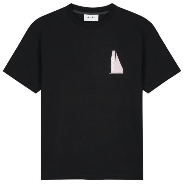 Olaf Regatta T-shirt Zwart