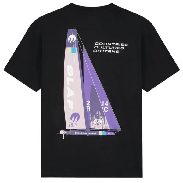 Olaf Regatta T-shirt Zwart