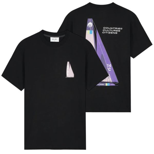 Olaf Regatta T-shirt Zwart