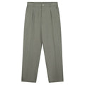 Olaf Regular Pleated Chino Donker Groen