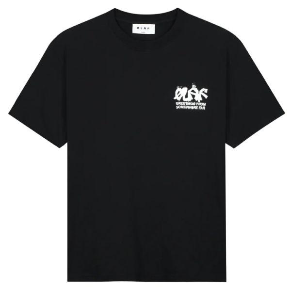 Olaf Resort T-shirt Zwart
