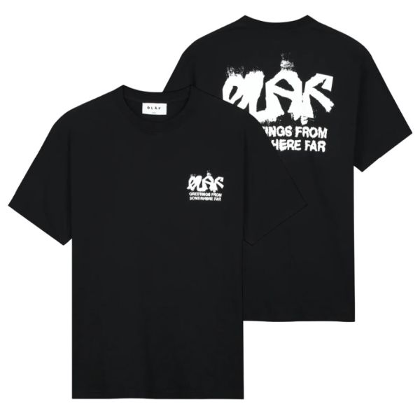 Olaf Resort T-shirt Zwart