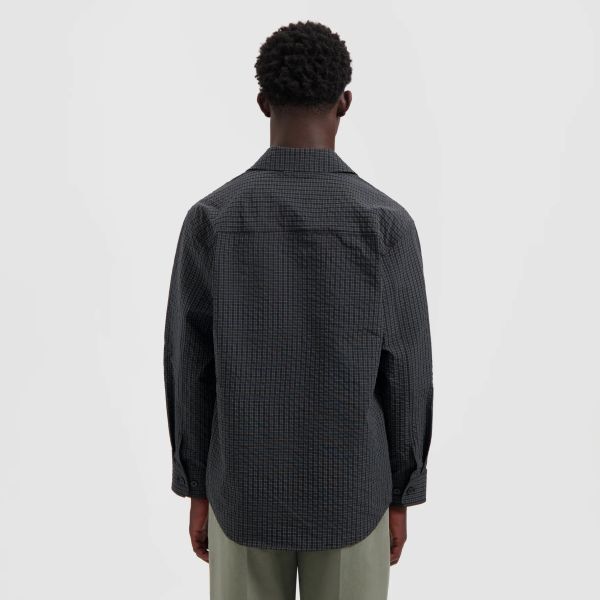 Olaf Ripstop Overshirt Zwart