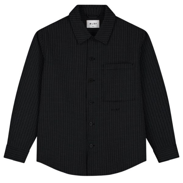 Olaf Ripstop Overshirt Zwart