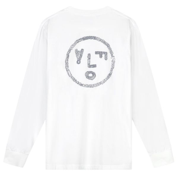 Olaf Scribble Face Longsleeve T-shirt Wit