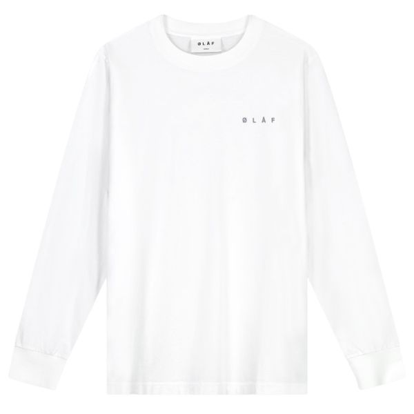 Olaf Scribble Face Longsleeve T-shirt Wit