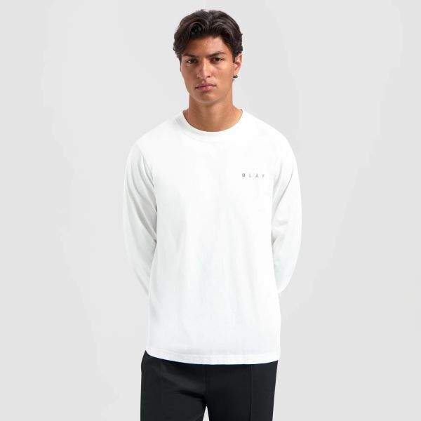 Olaf Scribble Face Longsleeve T-shirt Wit