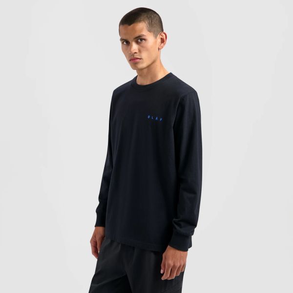 Olaf Scribble Face Longsleeve T-shirt Zwart