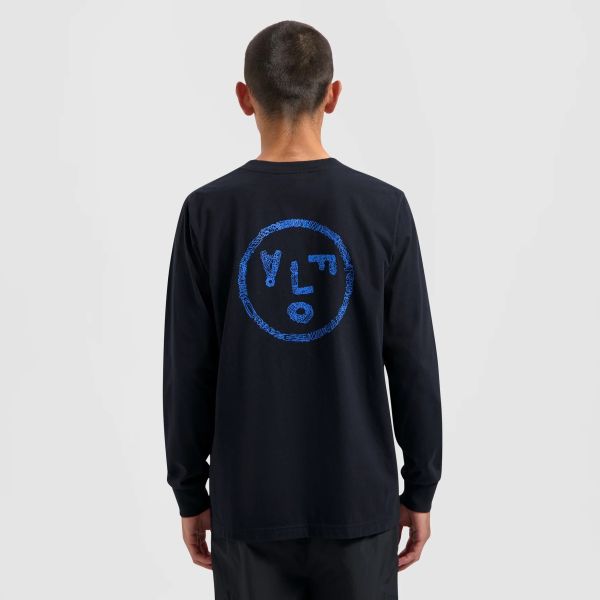 Olaf Scribble Face Longsleeve T-shirt Zwart