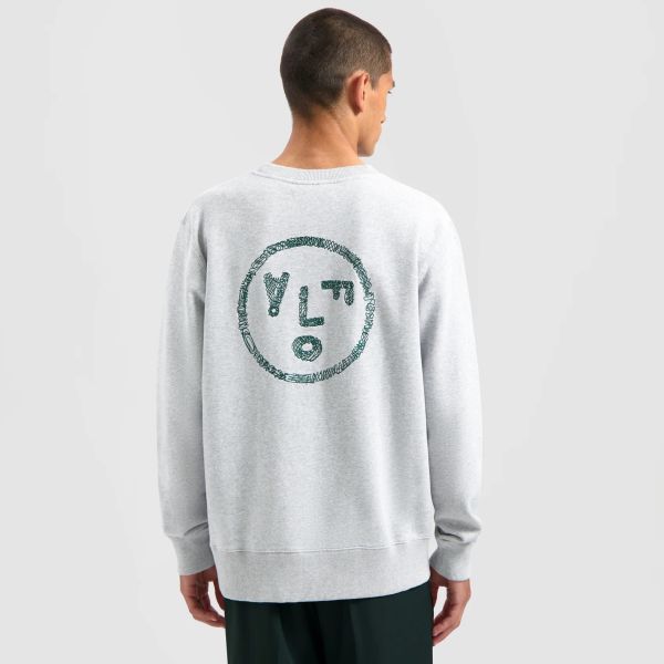 Olaf Scribble Face Sweater Grijs