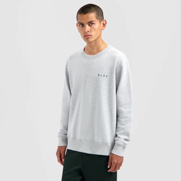 Olaf Scribble Face Sweater Grijs