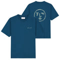 Olaf Scribble Face T-shirt Blauw