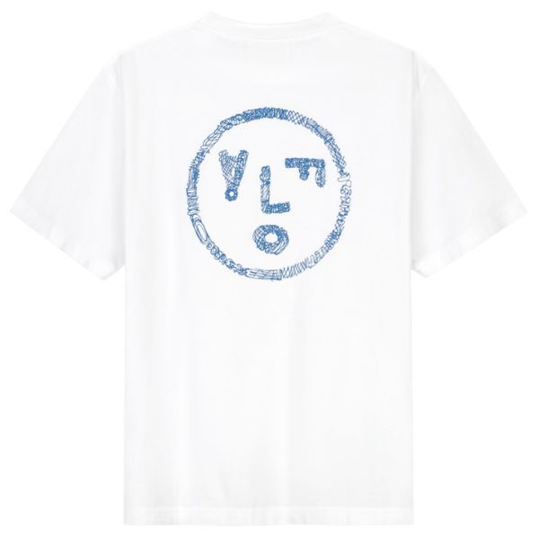 Olaf Scribble Face T-shirt Wit