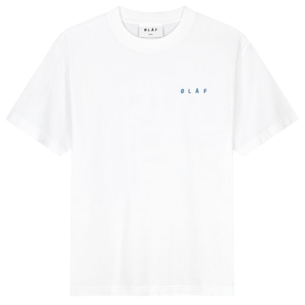 Olaf Scribble Face T-shirt Wit