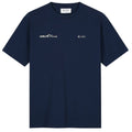 Olaf Script Friends Boxy T-shirt Navy