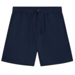Olaf Seersucker Korte Broek Navy