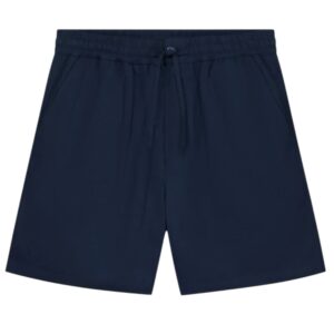 Olaf Seersucker Korte Broek Navy