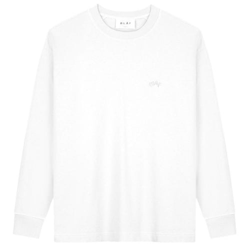 Olaf Signature Longsleeve T-shirt Wit