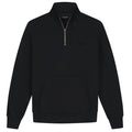 Olaf Signature Zip Mock Sweater Zwart