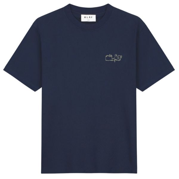 Olaf Skyline T-shirt Navy