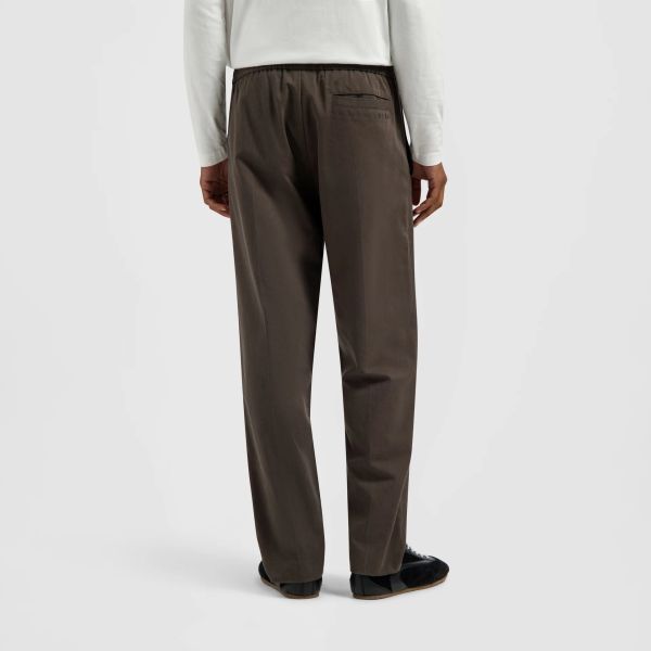 Olaf Slim Elasticated Broek Antraciet