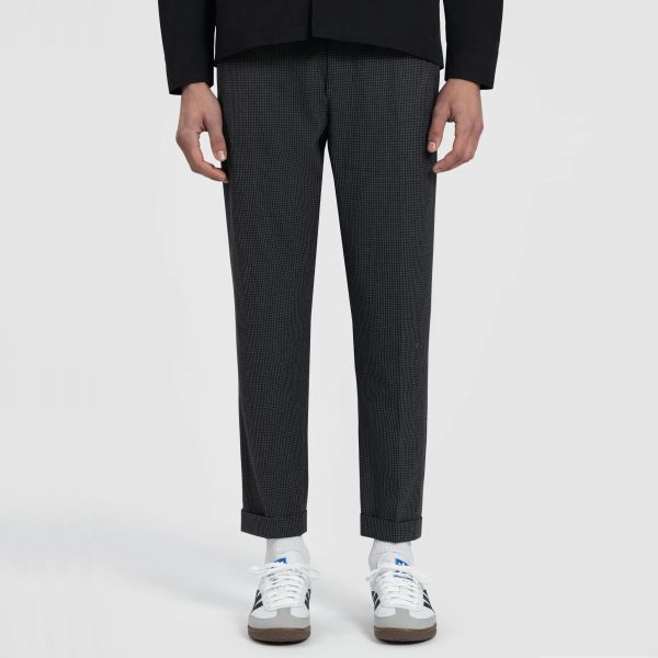 Olaf Slim Elasticated Broek Antraciet