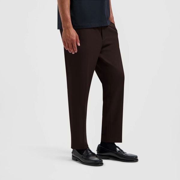 Olaf Slim Elasticated Broek Bruin