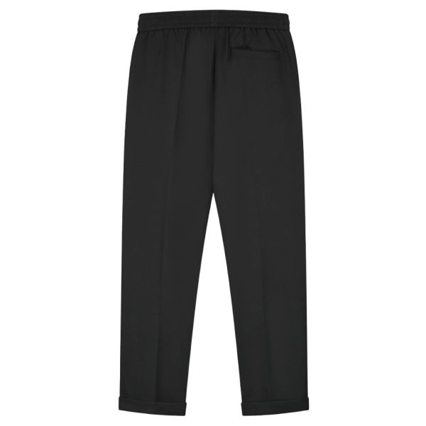 Olaf Slim Elasticated Broek Donker Grijs