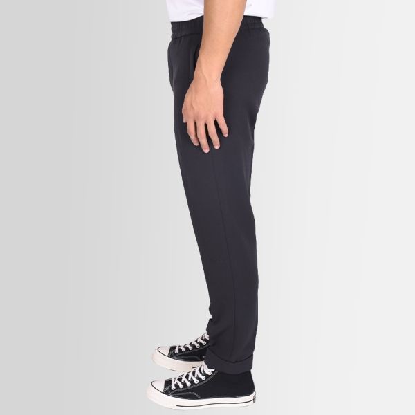 Olaf Slim Elasticated Broek Donker Grijs