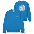 Olaf Spiral Face Sweater Blauw