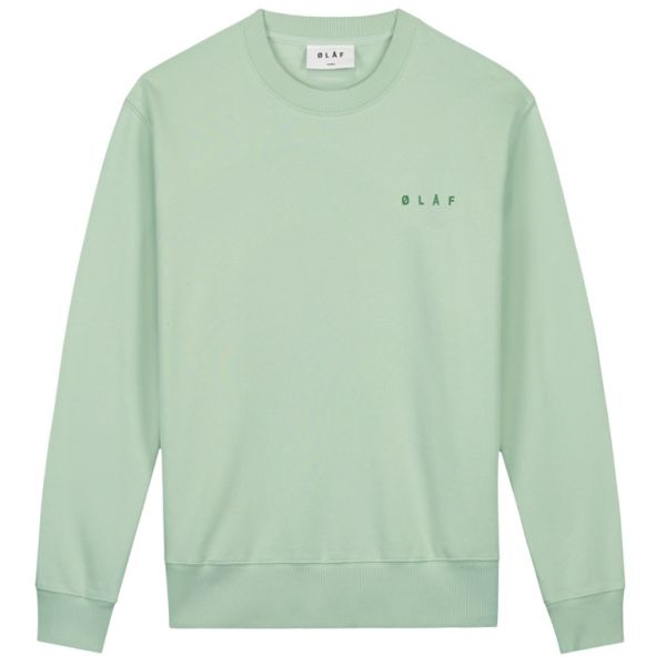 Olaf Spiral Face Sweater Groen