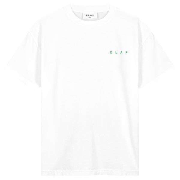Olaf Spiral Face T-shirt Wit