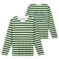 Olaf Stripe Longsleeve T-shirt Groen/Wit