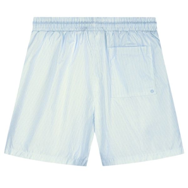 Olaf Stripe Sun AOP Korte Broek Licht Blauw