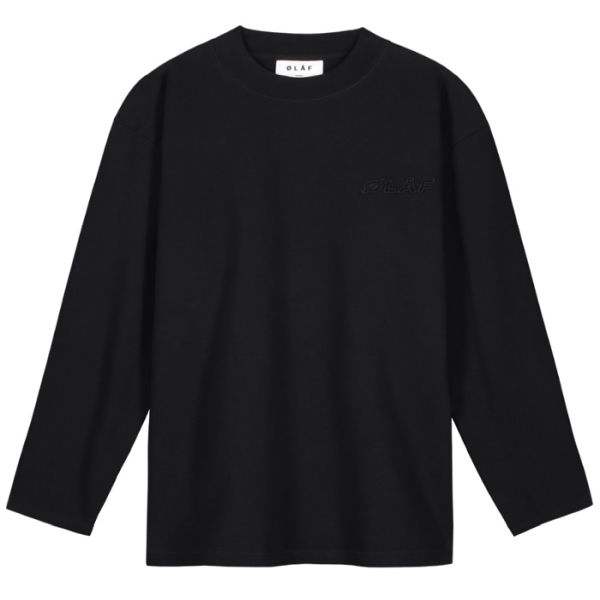 Olaf Studio Longsleeve T-shirt Zwart
