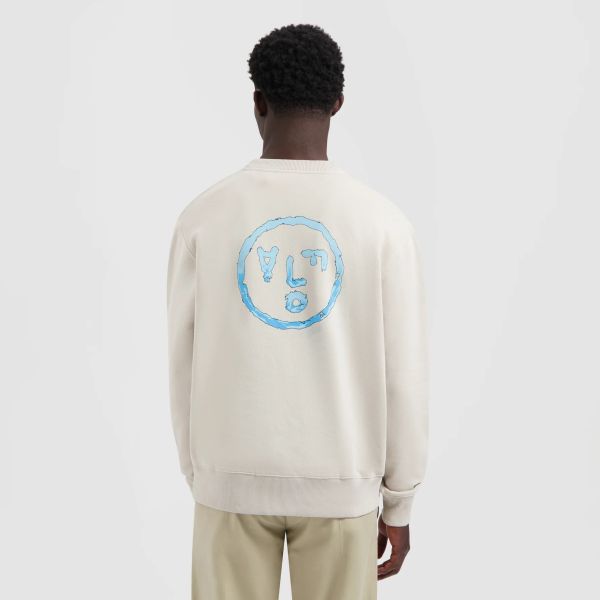 Olaf Sunscreen Face Sweater Off White