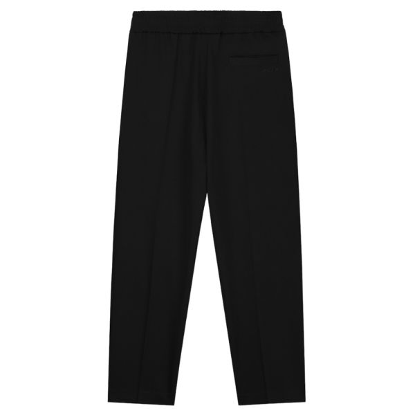 Olaf Tailored Slim Elasticated Broek Zwart