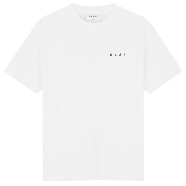 Olaf Taped Easel T-shirt Wit