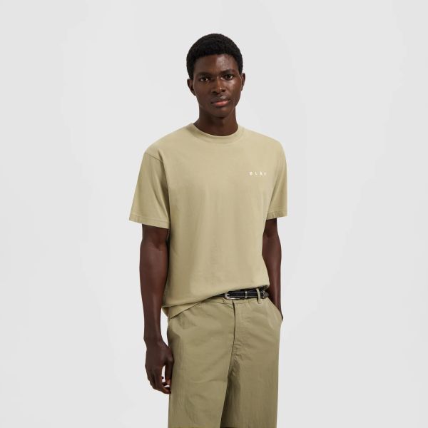 Olaf Taped Monogram T-shirt Beige