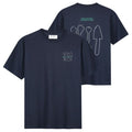 Olaf Tools Slub T-shirt Navy