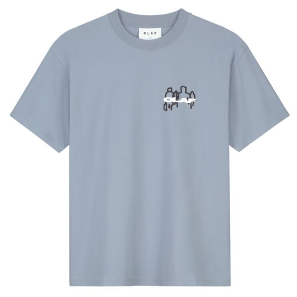 Olaf Transit T-shirt Blauw