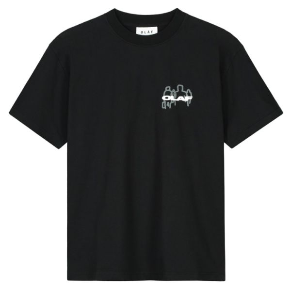 Olaf Transit T-shirt Zwart