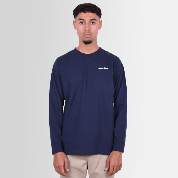 Olaf Uniform T-shirt Lange Mouw Navy