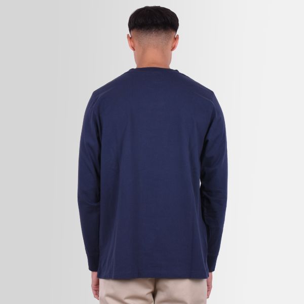 Olaf Uniform T-shirt Lange Mouw Navy