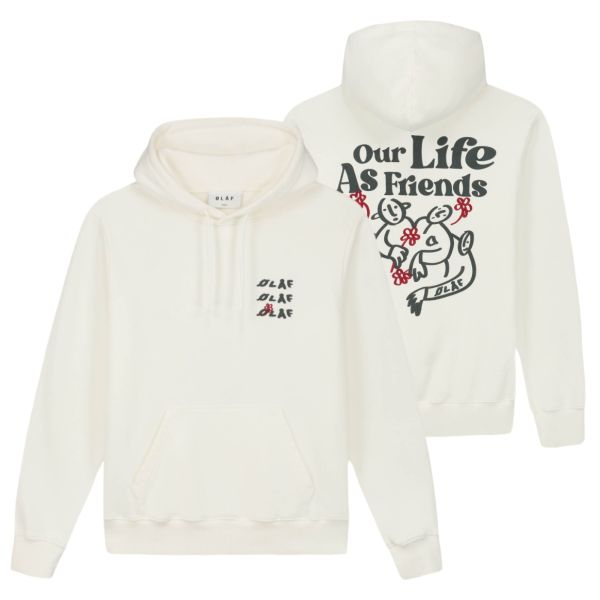 Olaf United Hoodie Wit