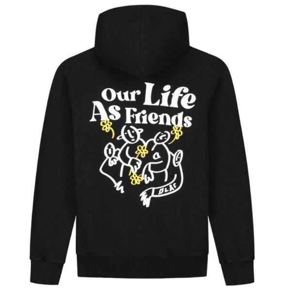 Olaf United Hoodie Zwart
