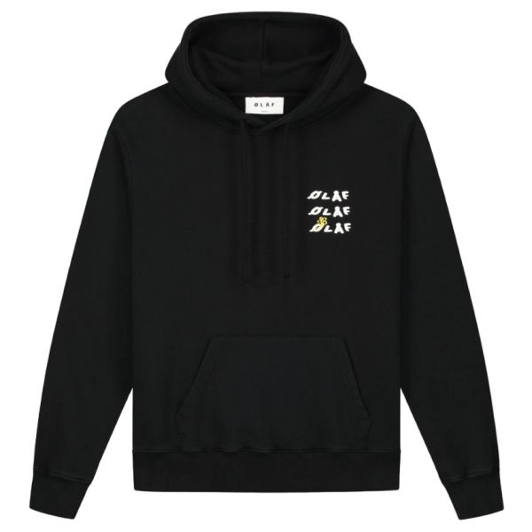 Olaf United Hoodie Zwart