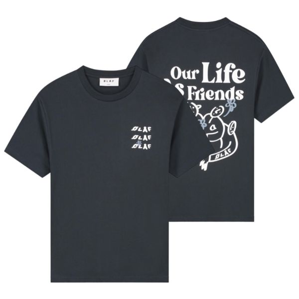 Olaf United T-shirt Antraciet